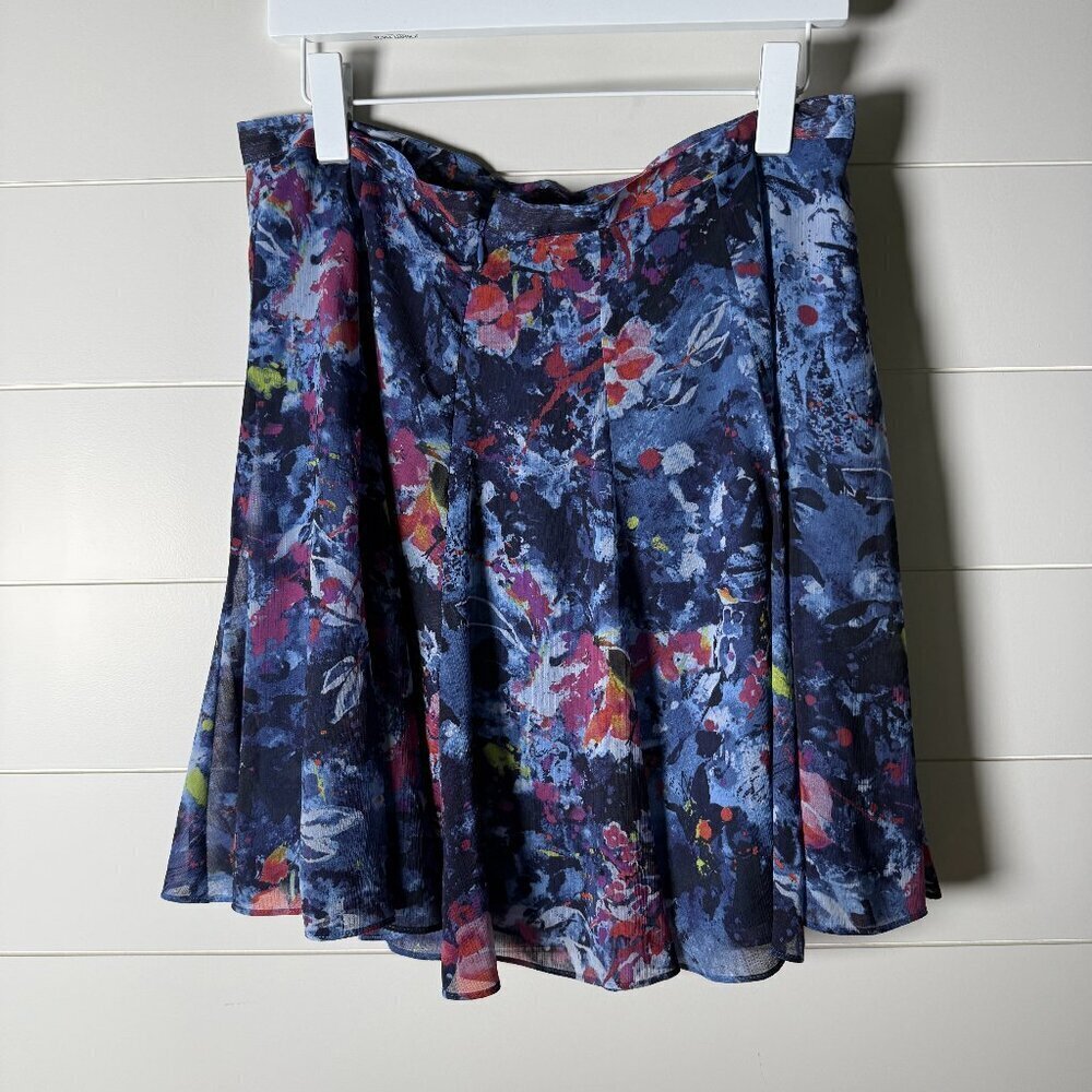 Lauren Ralph Lauren Skirt Navy, Blue, Dk Pink... Size 10